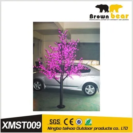 decoration peach 2013 christmas tree with different colors