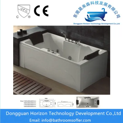 LUCITE acrylic soaking bathtub spa tub