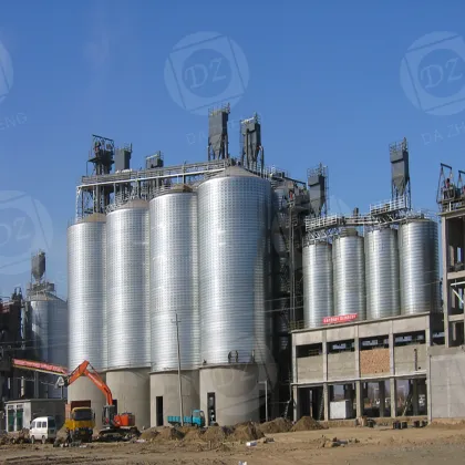 Fats and oils preservation storage silo