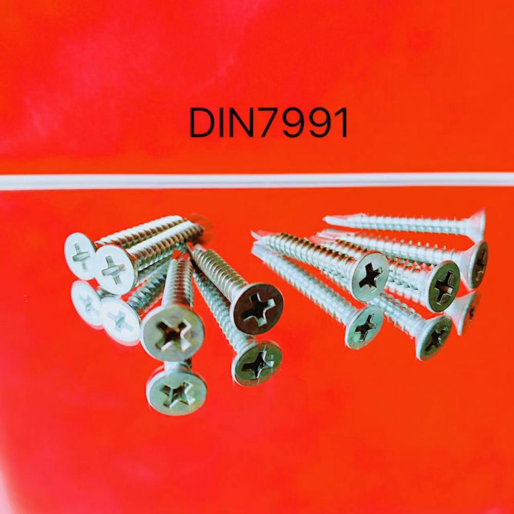 Skru kepala countersunk DIN7991