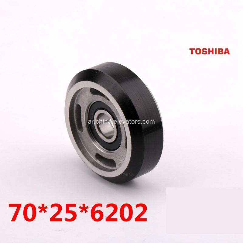 CWT Guide Roller لمصاعد Toshiba