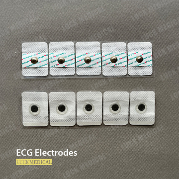 Almofadas de eletrodo ECG de ECG descartáveis