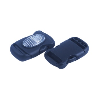 Transparent Reflective Adjustable Side Release Buckle - KI40041#