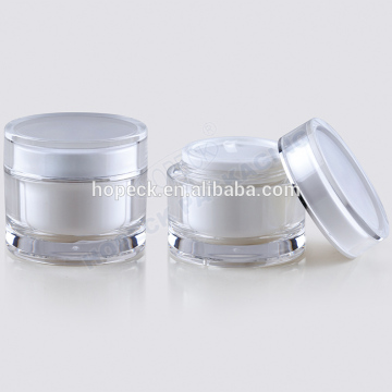 Luxurious round shape acrylic jar, 60g HPK-SKINP16-00001W
