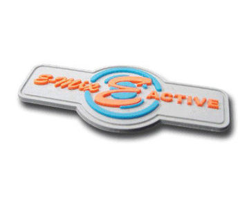 Promotional Silicone Labels, Shrink-proof Unique Silicone Labels With Customized Logo