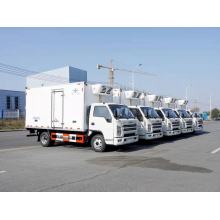 Mobile Frozen Food Refrigerator Cargo Truck