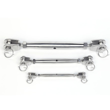 Tensioner rope tightener closed turnbuckle bolts Stainless steel 304 rigging closed body turnbuckle screw Manufactory