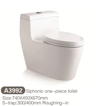 China Manufacture Cheap One Piece Bathroom Toilet Smart