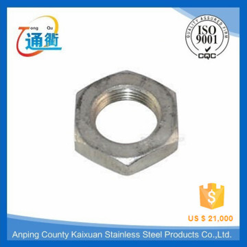 casting female threaded stainless steel pipe fitting nut