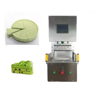 Slicer de bolo congelado ultrassônico acessível para mousses redondas