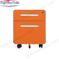 2 Drawer Mobile Steel Pedestal