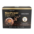 Hombres instantáneos de soporte energético Maca Coffee Powder