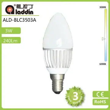 C35 led bulb frosted appearance