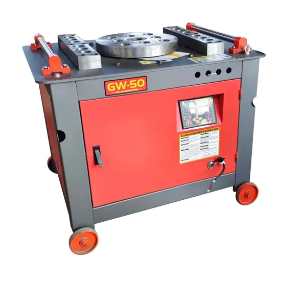 High Efficiency Electric CNC Rebar Bending Machine