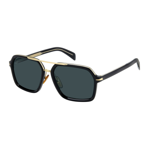 Vintage Square Double Bridge Sun Glasses