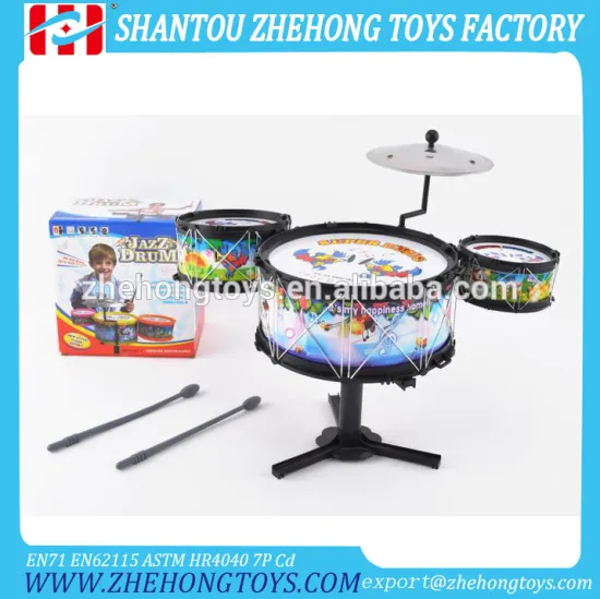 Kids jazz drum set plastic jazz drum