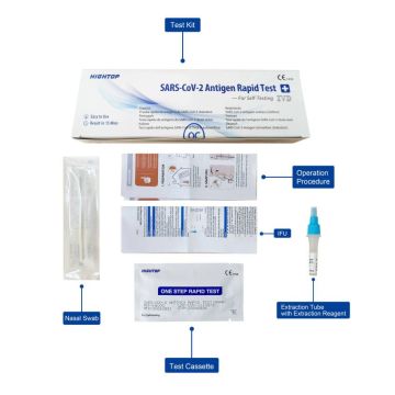 COVID 19 Antigen Colloidal Gold Test Cassette