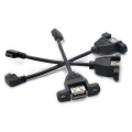 B Lelaki ke USB2.0 Kabel Extension Mount Panel