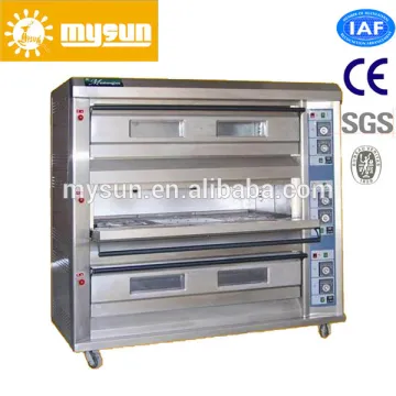 Bread pizza Deck Oven /commercial bakery deck oven