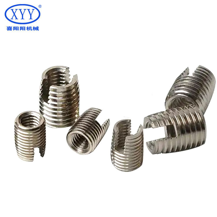 M8 * 1.25-M10 * 1.25-L12 Thin-Walled Self Tapping Screw Sleeve Carbon Steel Fasteners ISO Certified Packaged in Carton