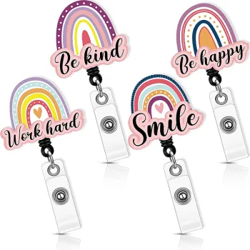 Customizable High Quality Acrylic Nurse Badge Reels: China Supplier's OEM Design and Production Services
