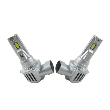 MACAR High Quality Mini Size 9005 LED Bulbs 6000K H11 H7 Plug and Play Headlights