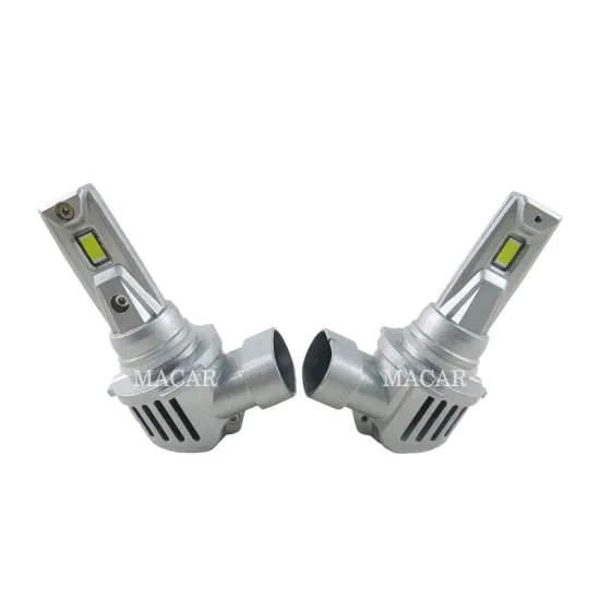 MACAR High Quality Mini Size 9005 LED Bulbs 6000K H11 H7 Plug and Play Headlights
