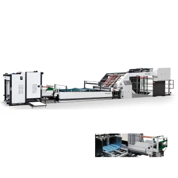 High Speed Cardboard Corrugated Paper Laminating and Flip Flop Machine YB-1450HS/1650HS