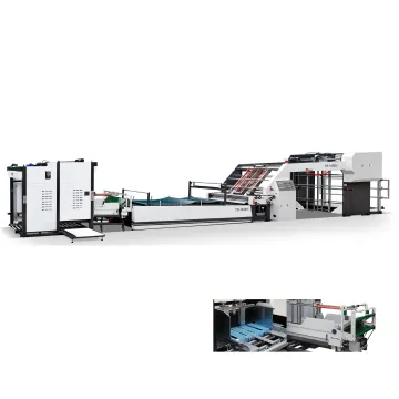 High Speed Cardboard Corrugated Paper Laminating and Flip Flop Machine YB-1450HS/1650HS
