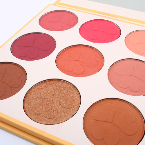 marque privée blush coloré Make Up mat blush