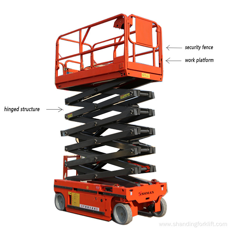 6 m Self-Propelled Scissor Lift Table,lift platform