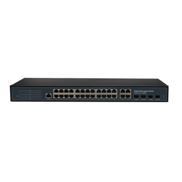 1U 32ports 1000Mbps Layer 2 Managed Ethernet Switch