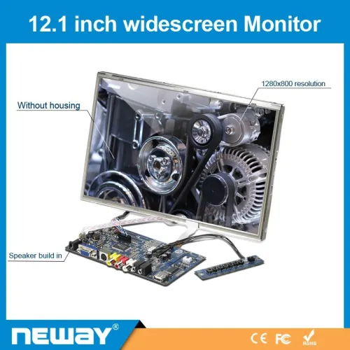 12.1" Raspberry Pi Bulk Lcd Monitors, Lcd Skd Touch Module For Industry
