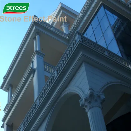 3TREES Natural Stone Texture Effect Exterior Wall Spray Stone Paint(free sample)