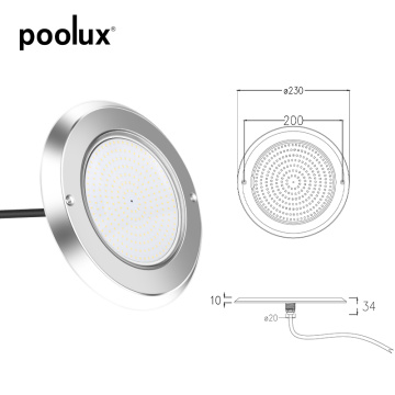 Luce da piscina sottomarina a LED ad alta quangetà da 10 mm