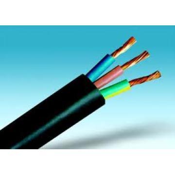 ERP insulated CR sheathed rubber sheathed flat flexible cables