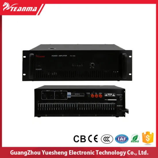 Stereo1500W digital karaoke mixer amplifier