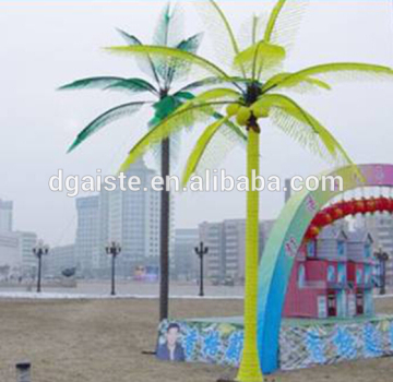 outdoor artificial fake decorative colorful street light tree LGH15-13