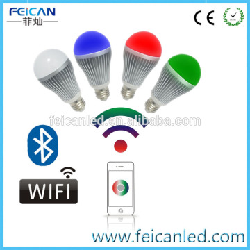 rgbw Bluetooth led Bulb hot selling led bulb rgbw led bulb single control or group control for smart phone