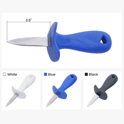 3.5" Stainless Steel Clam and Shellfish Shucking Knife - Oyster Knife