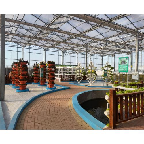 Polycarbonate Stereoscopic Planting Greenhouse