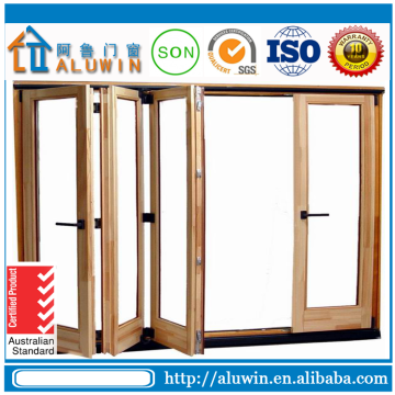 Australia standard bi fold door with double glazed