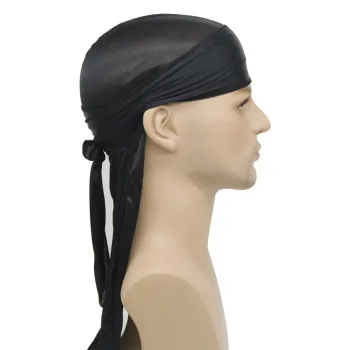 Fashion Silky Durags and Turban Hats: Unisex Silk Headwear Accessories