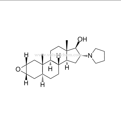 CAS 119302-19-1, (2a, 3a, 5a, 16b, 17b) -2,3-epossi-16- (1-pirrolidinile) androstan-17-olo [Intermedio Rocuronium Bromide]