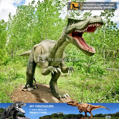 MY Dino-S28 Jurassic world animated dinosaur life size dinosaur statue