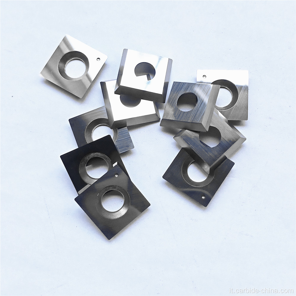 Coltelli da insert in carburo di tungsteno per strumenti di lavorazione del legno