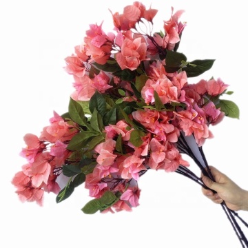 Artificial Silk Bougainvillea Blossom Branch