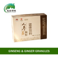 Здоровые согревающие гранулы женьшеня и имбиря