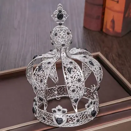 Full round king crowns wholesale
