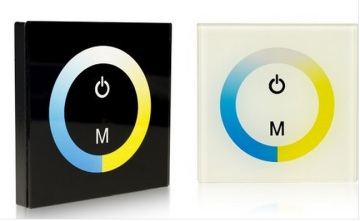 2016 newly developed white Touch Panel Color-temperature Controller,touch light control